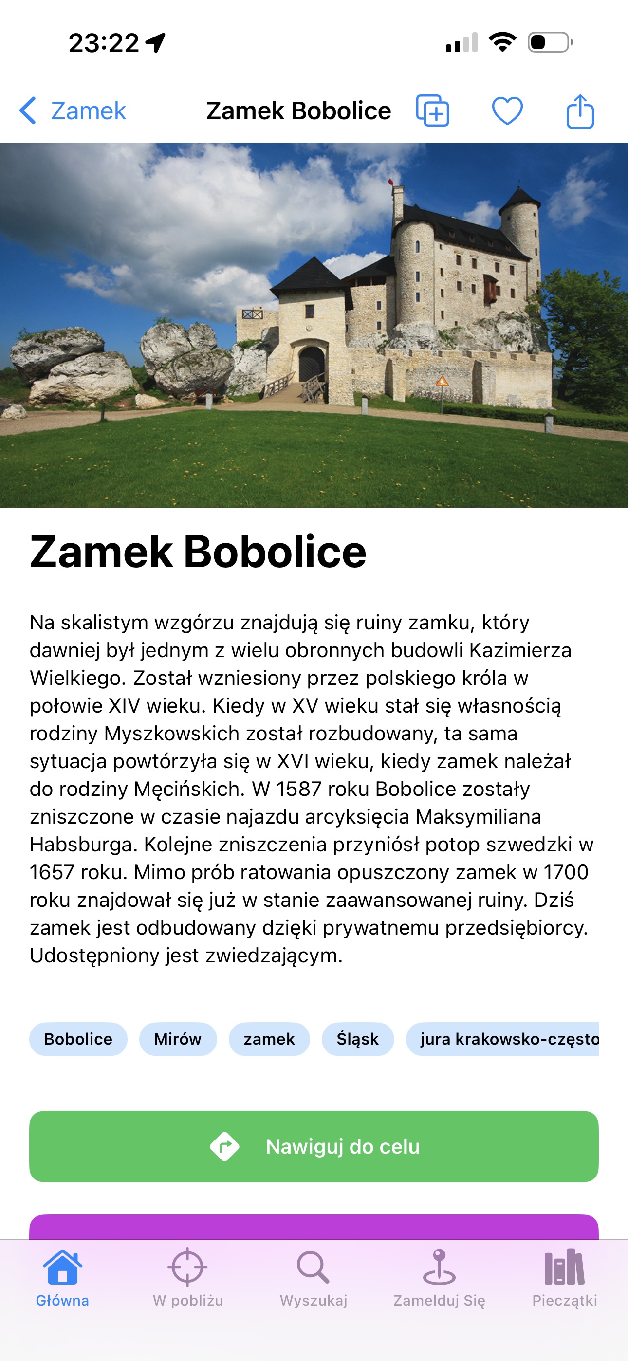 Detale Zamku Karpniki